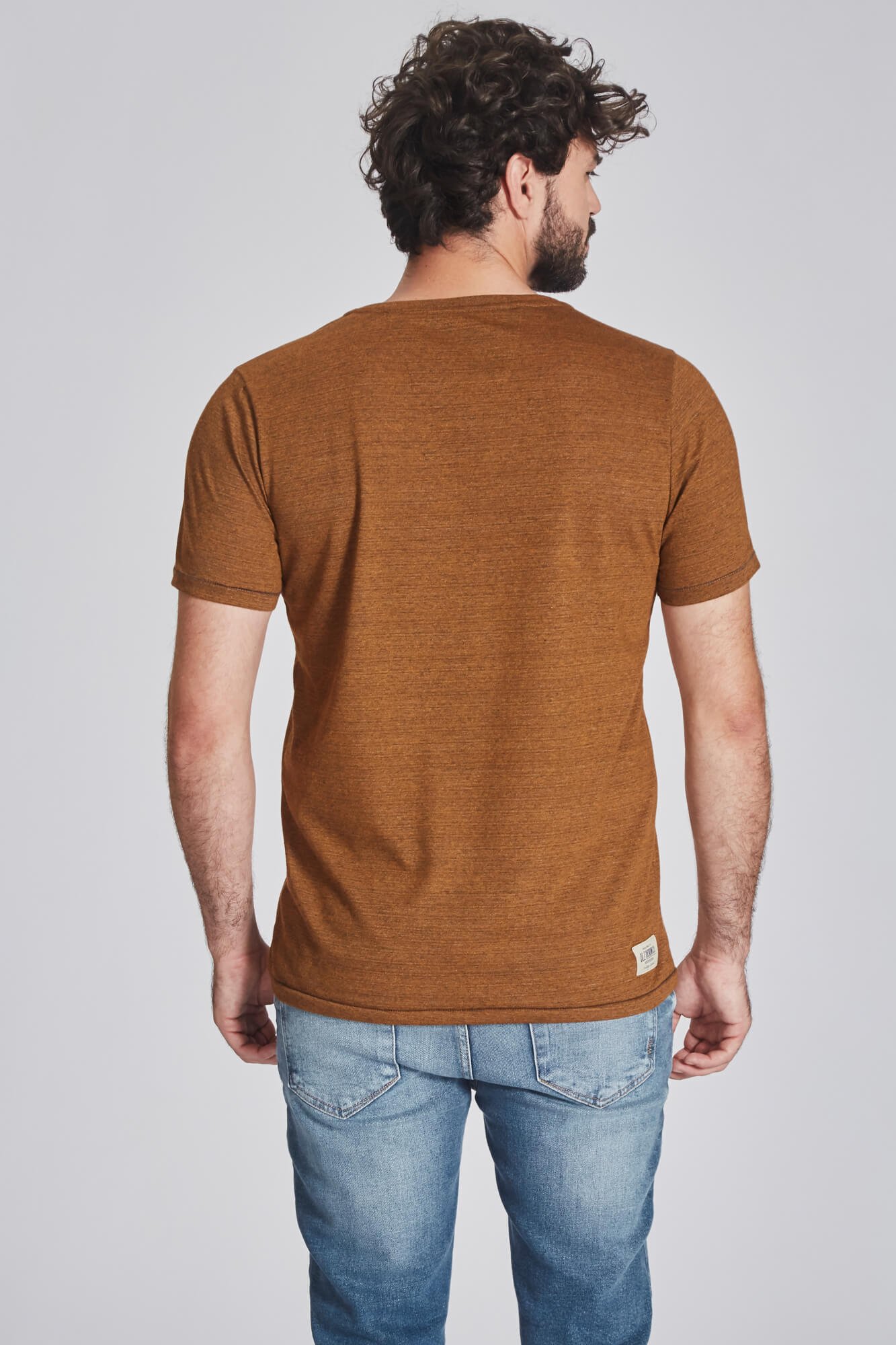 涼 91cm×122cm Camiseta Regular Manga Curta