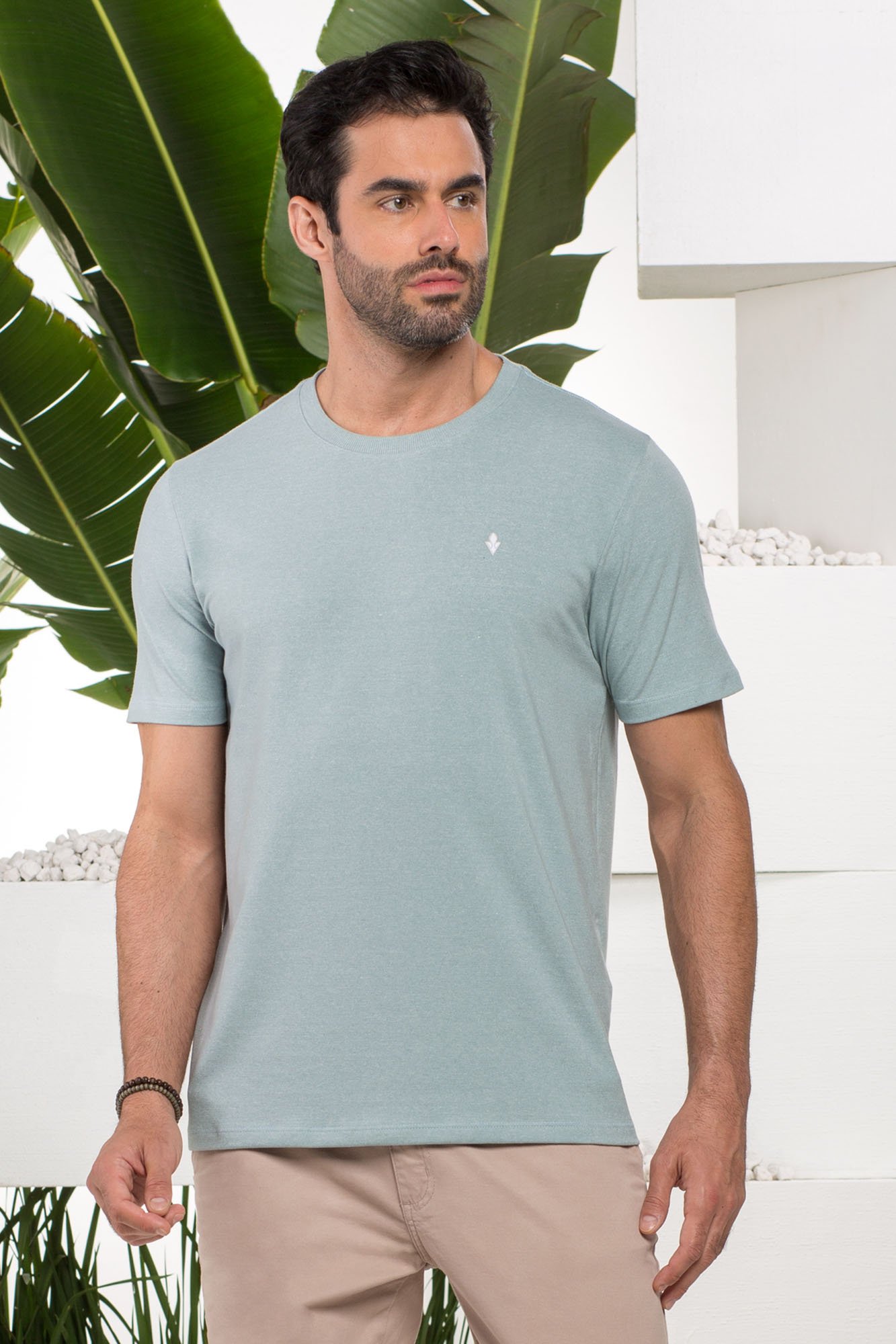 Camiseta Masculina Regular Select Manga Curta DLZ