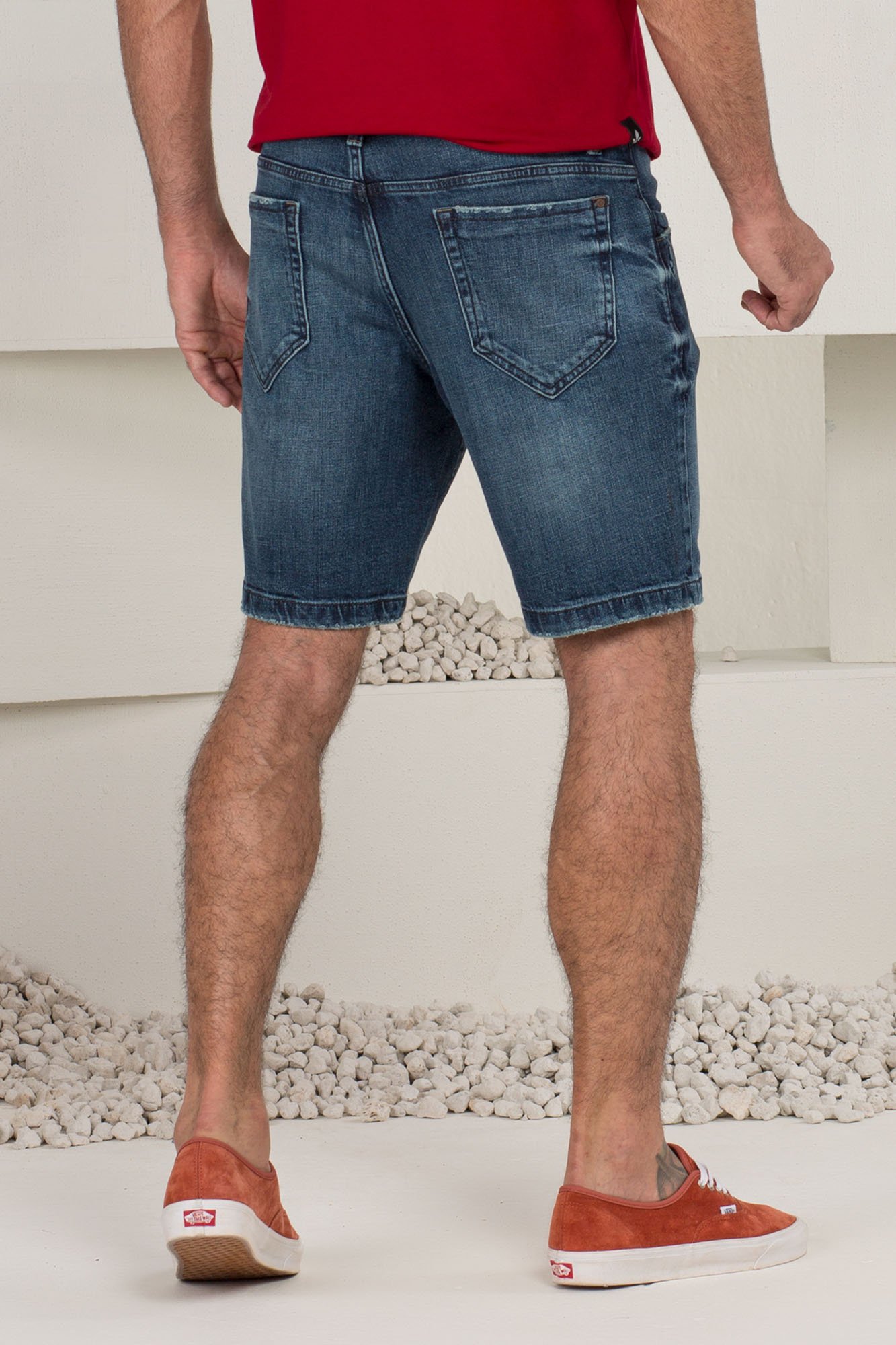 Bermuda Jeans Slim Masculina DLZ