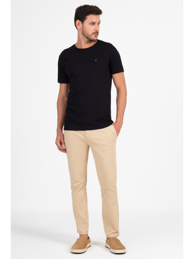 Calça Cropped Chino em Lycra DLZ