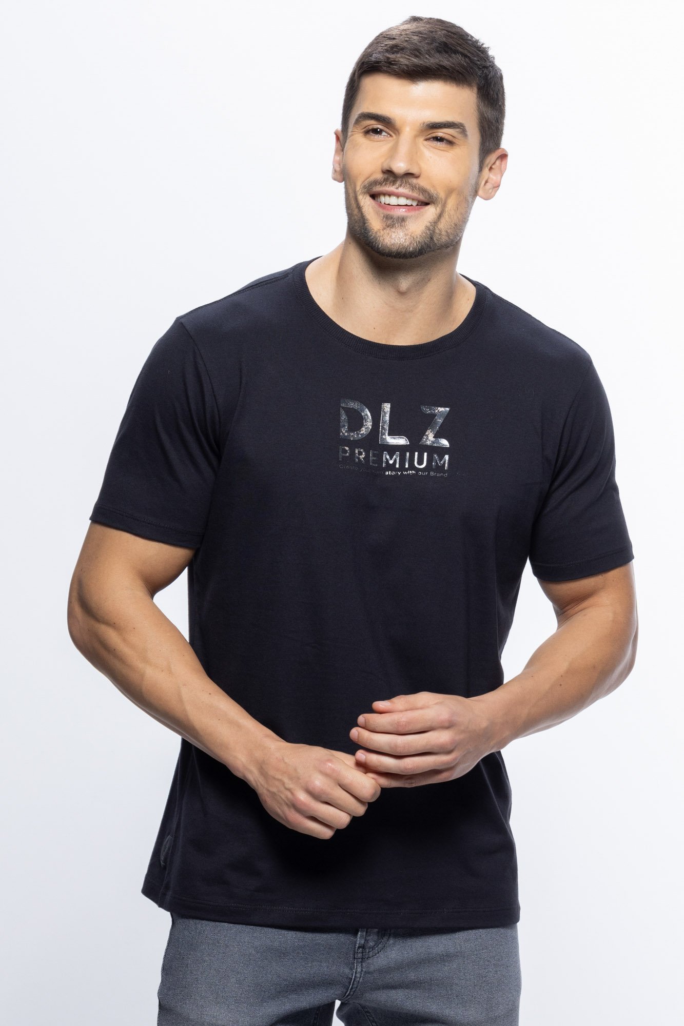 Camiseta Masculina Manga Curta DLZ