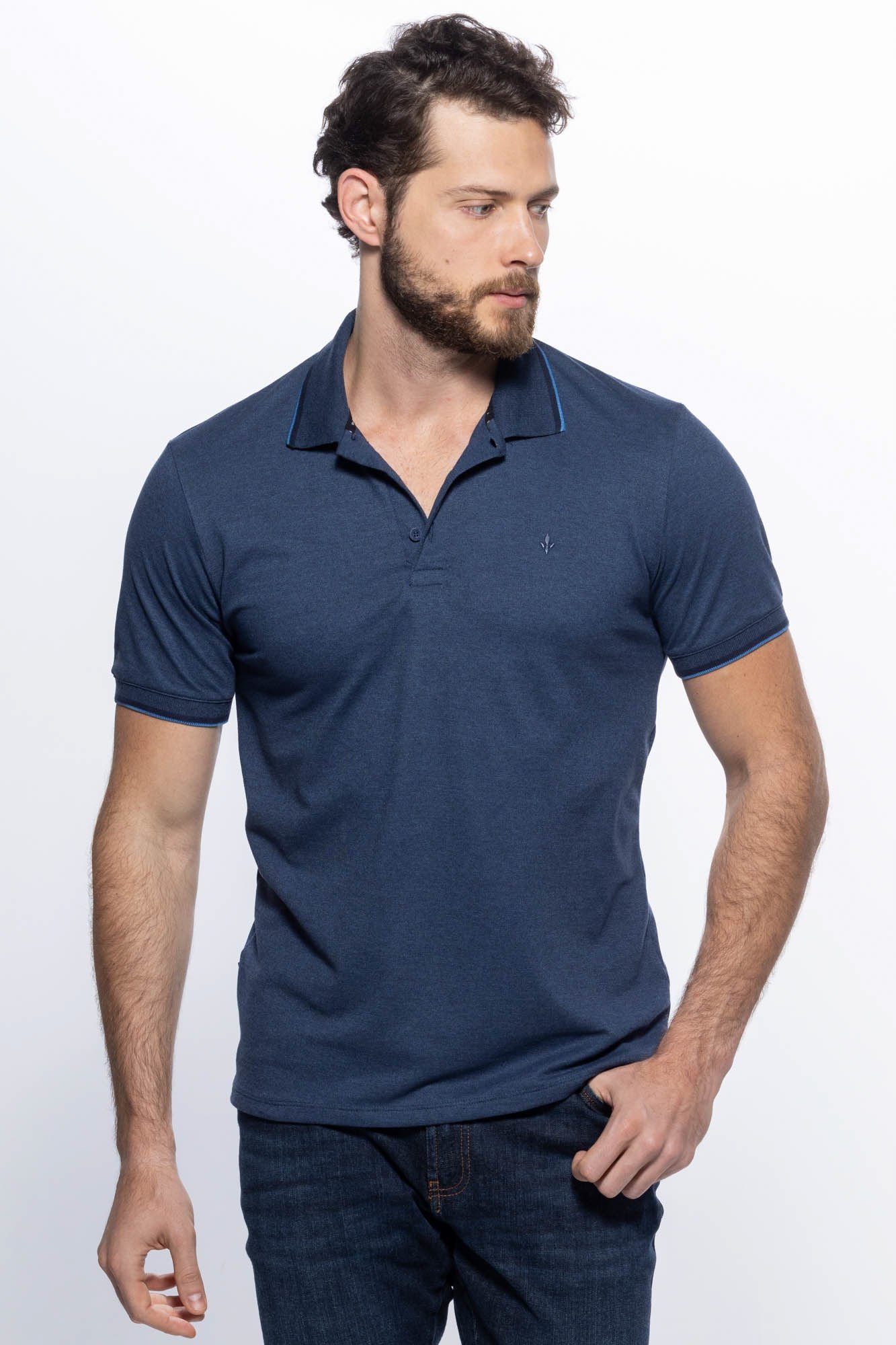 Polo Manga Curta DLZ