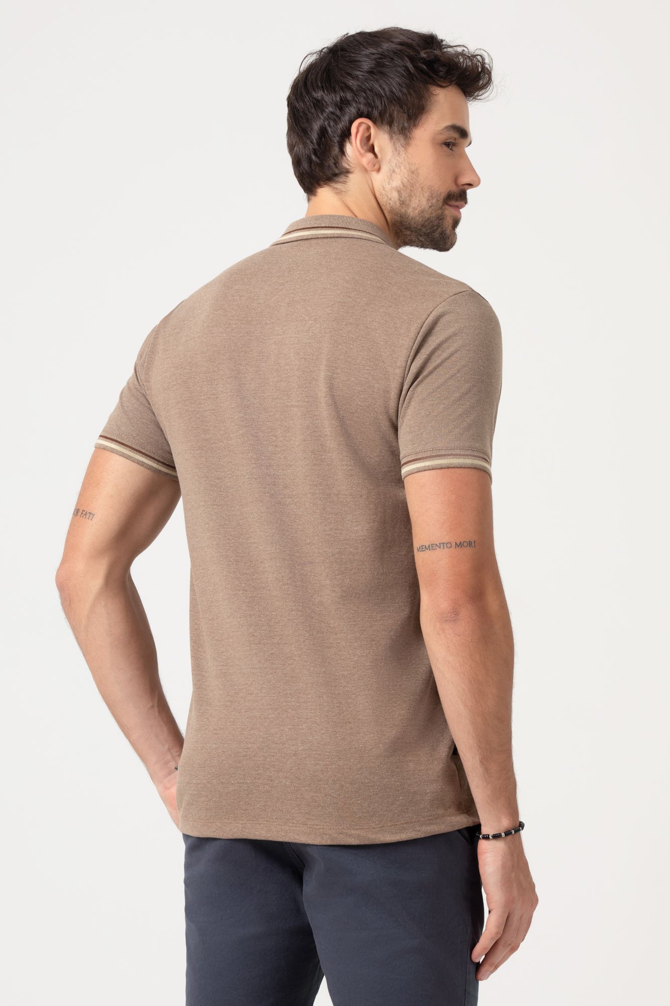 Polo Masculina Regular Manga Curta DLZ