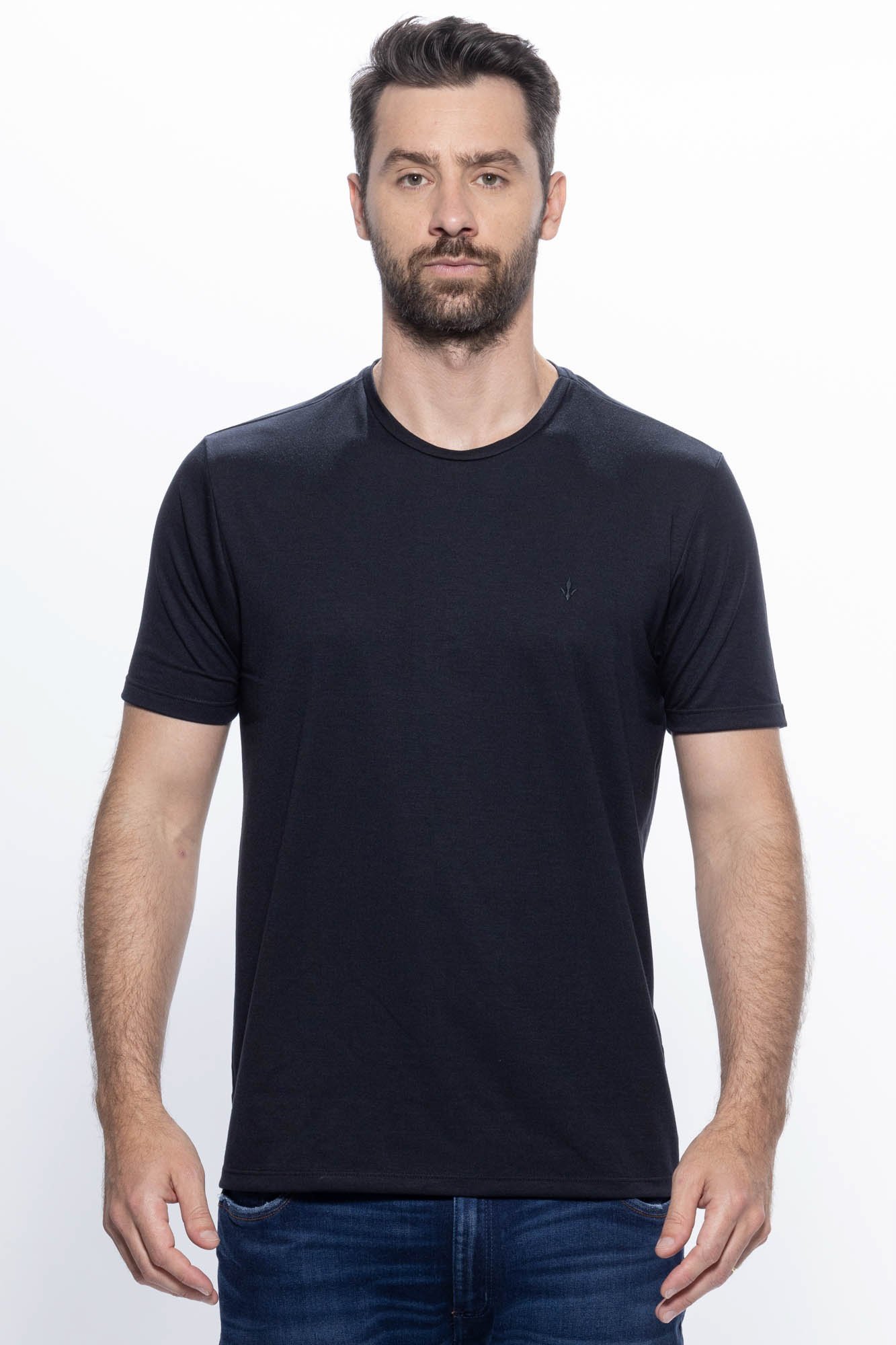 Camiseta Masculina Regular Manga Curta