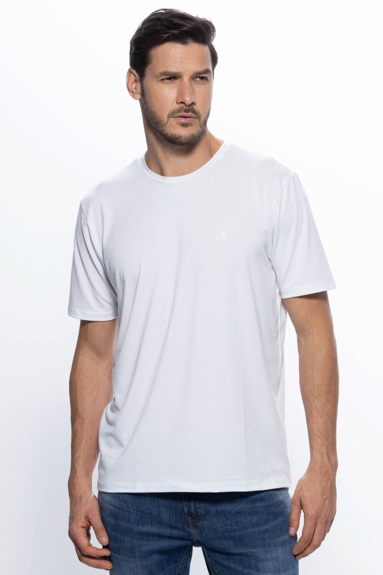 Camiseta Masculina Regular Manga Curta