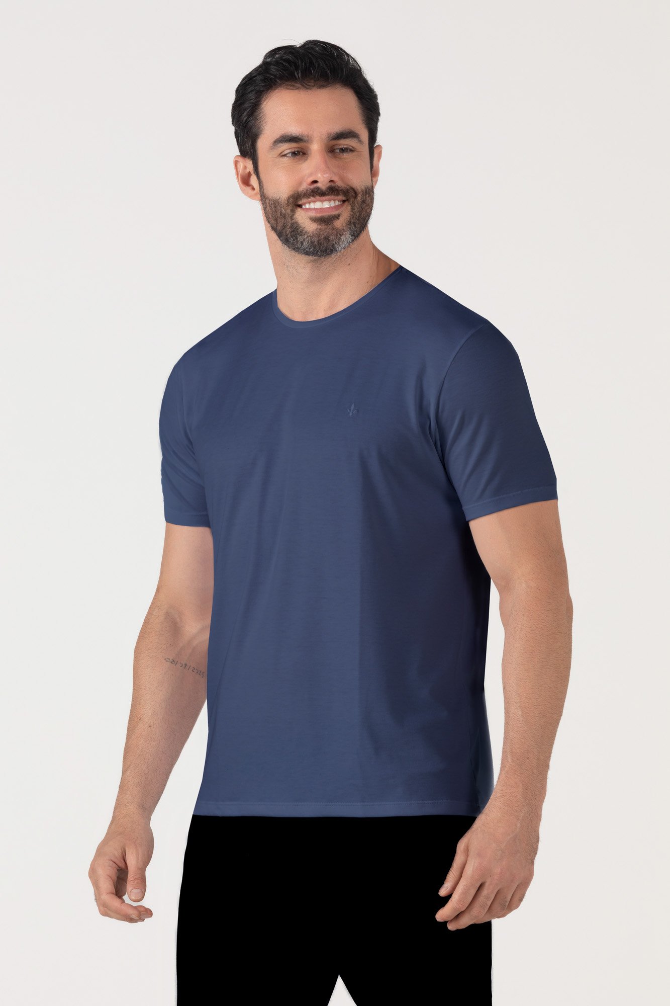 Camiseta Masculina Regular Manga Curta