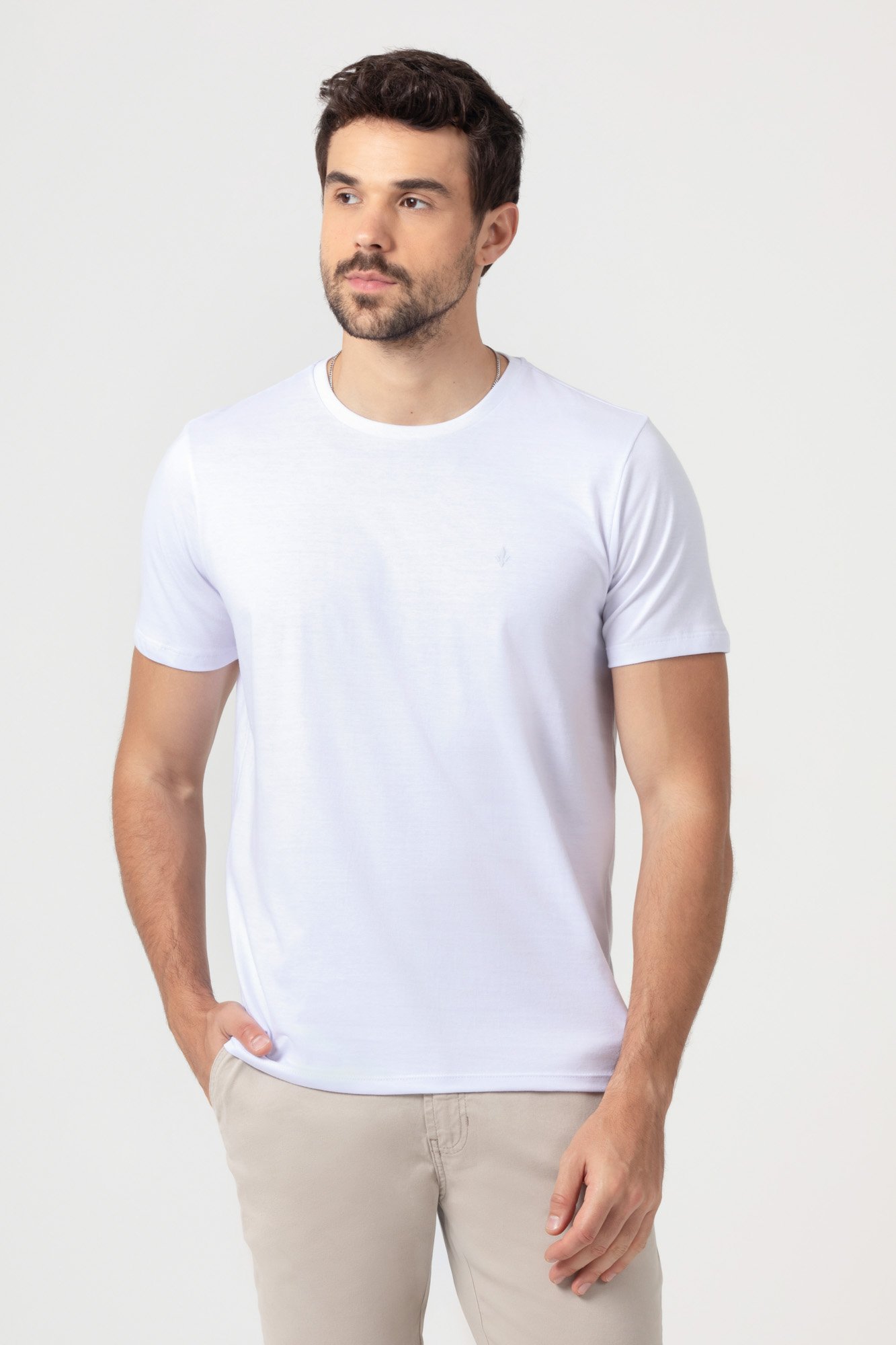Camiseta Masculina Regular Manga Curta DLZ