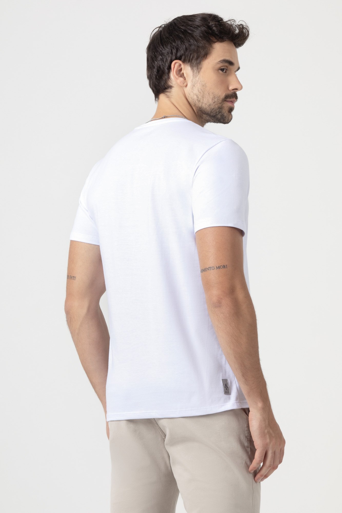 Camiseta Masculina Regular Manga Curta DLZ