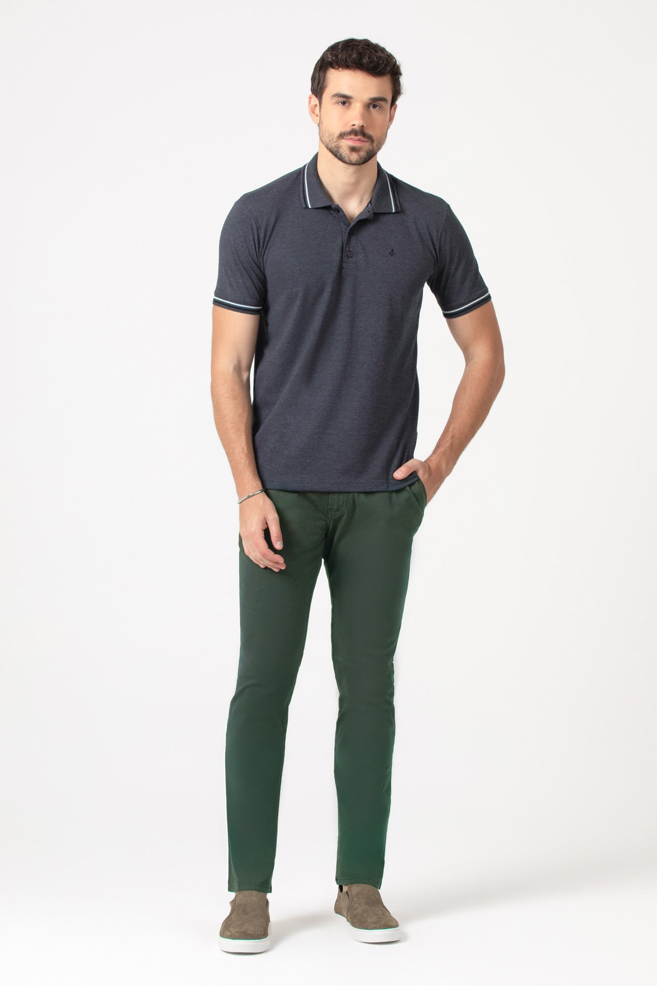 MiNzページ Camiseta Masculina Manga Curta DLZ