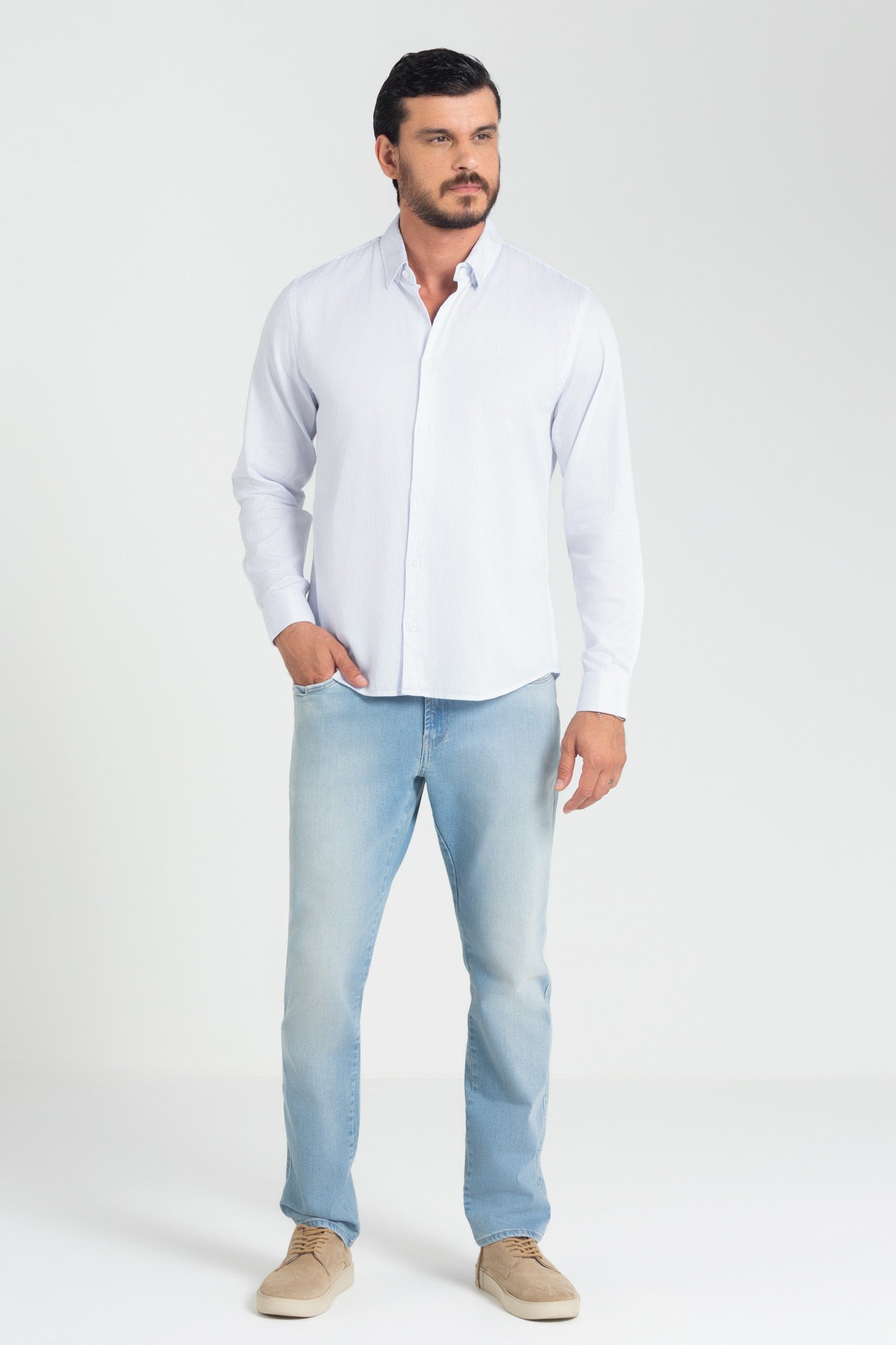 Calça Jeans Masculina Slim Confort DLZ