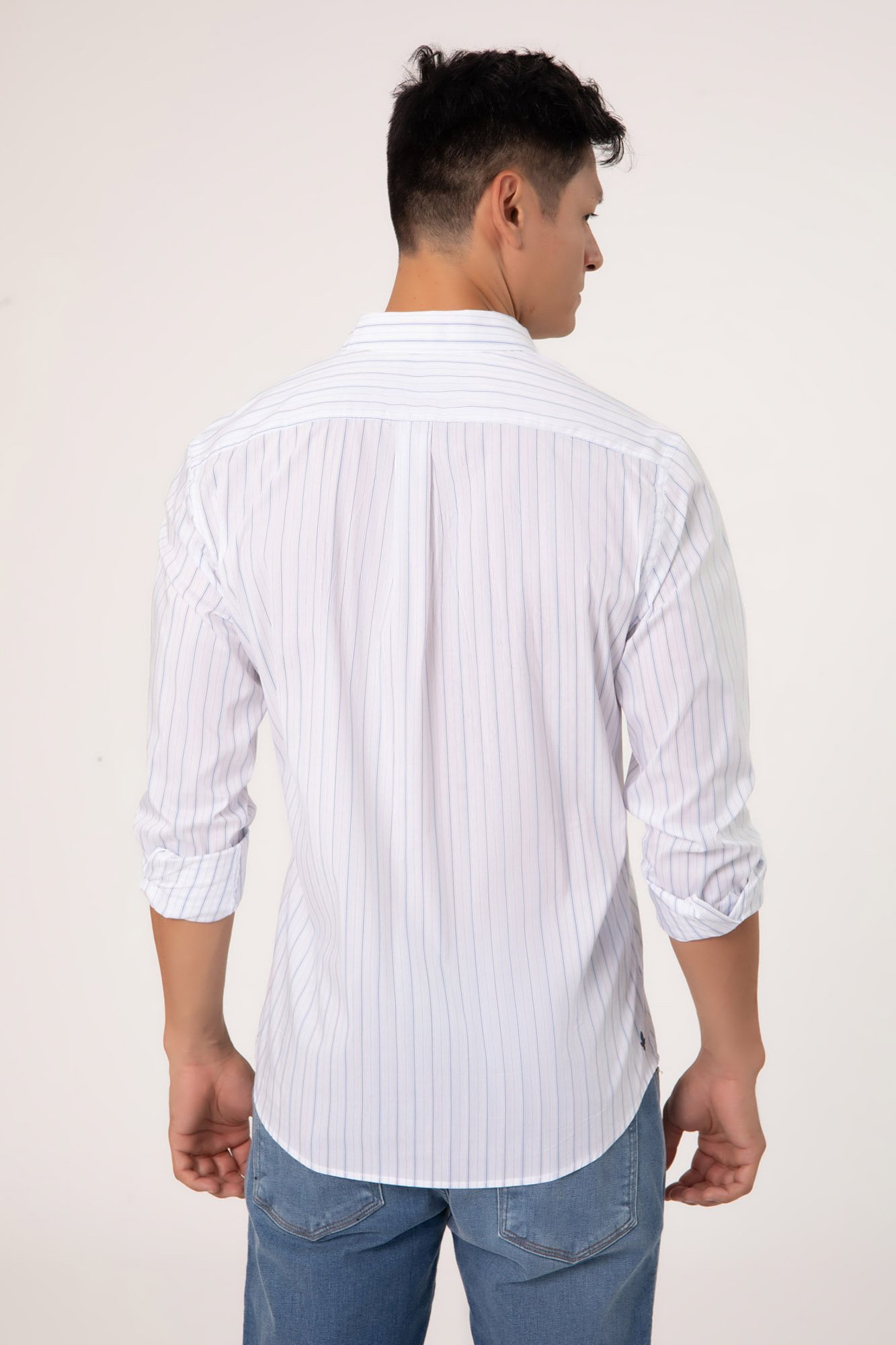 Camisa Masculina Comfort Select Manga Longa DLZ