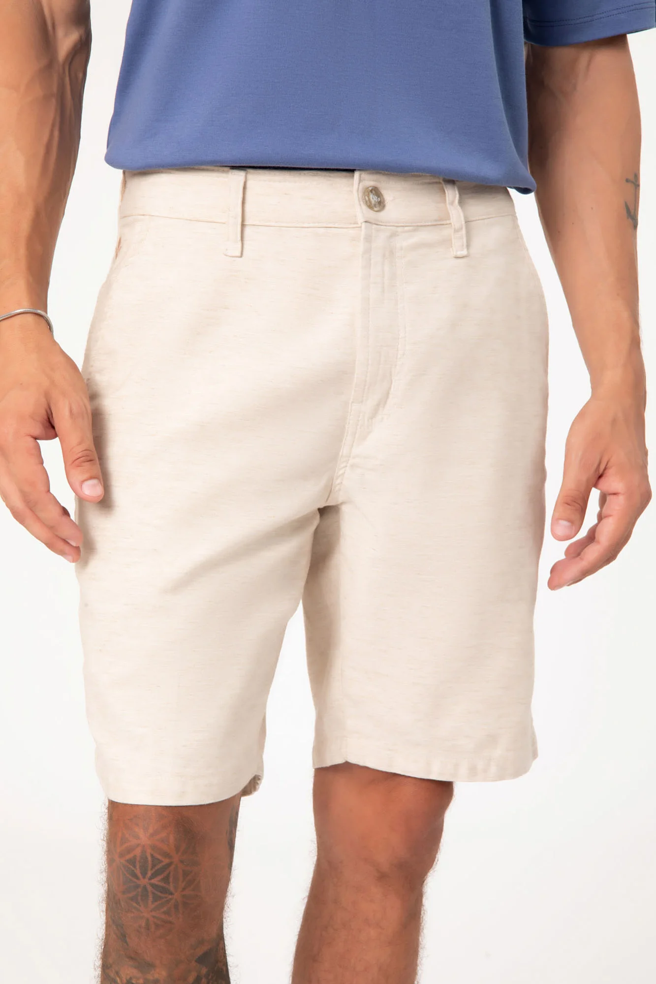 Bermuda Masculina Chino Select Linho DLZ