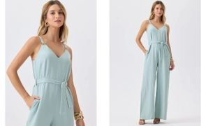 dress code mulher vestindo um macacao