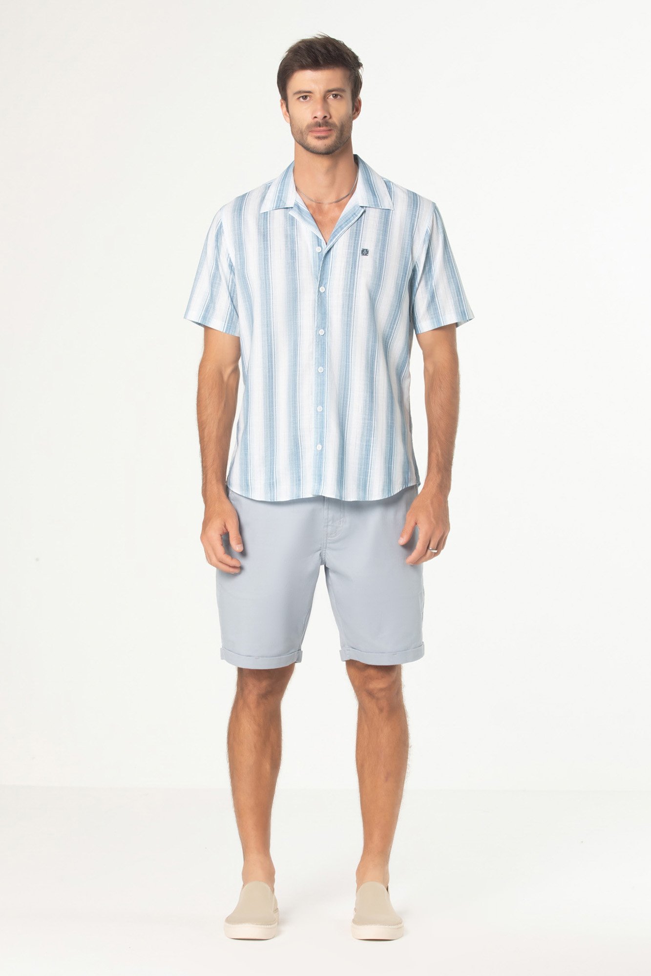 Camisa Comfort Listrada DLZ