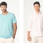 dois homens um de camiseta e o outro de camisa