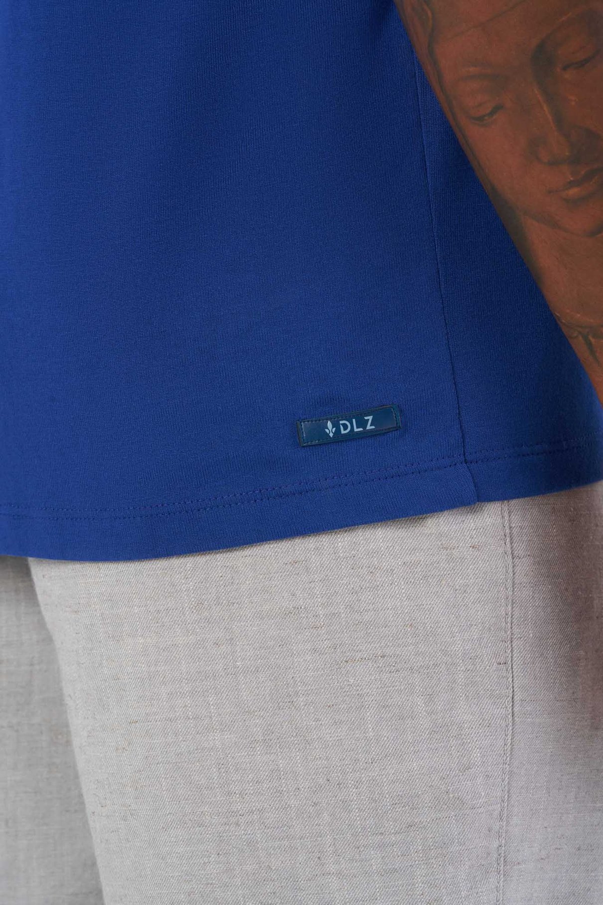 Detalhe da Blusa Flor de Lis
