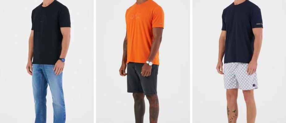 As vantagens do poliéster com elastano na camiseta: modelos que garantem conforto diário sem perder durabilidade