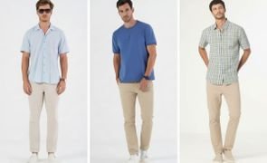 capa blog calca chino bege