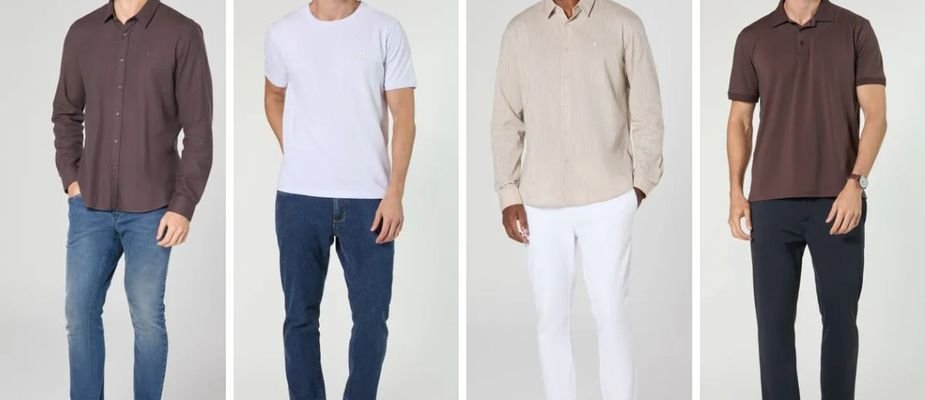 Looks masculinos para o trabalho: aprenda a combinar camisa, polo, calça e blazer de forma elegante