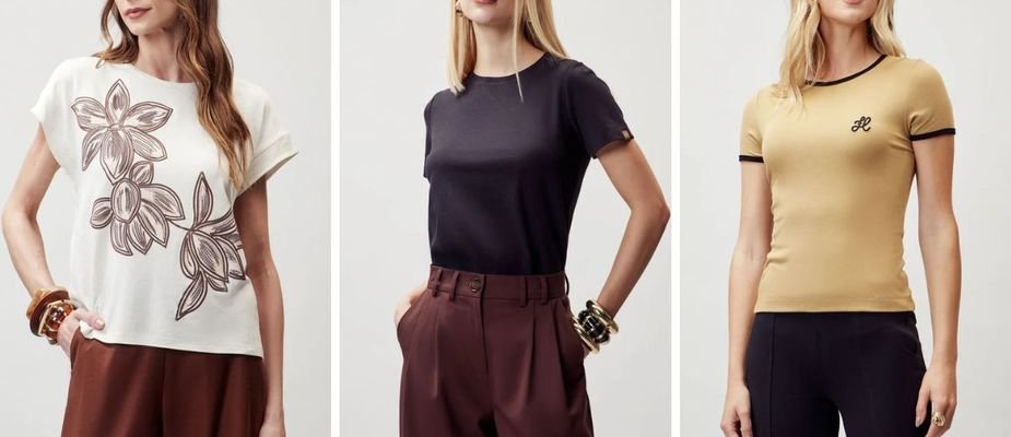 Guia da t-shirt feminina básica: como escolher a peça certa e fugir do genérico