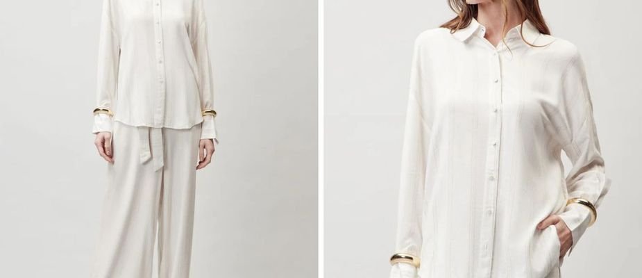 Camisa feminina de linho, crepe ou algodão: qual tecido escolher para cada ocasião