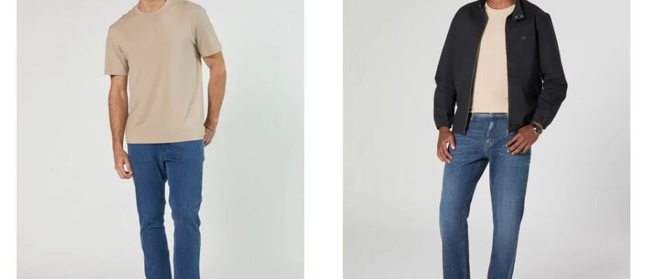 Calça masculina de jeans com elastano ou jeans rígido: entenda a diferença de uso, durabilidade e caimento Calça masculina de jeans com elastano ou jeans rígido: entenda a diferença de uso, durabilidade e caimento
