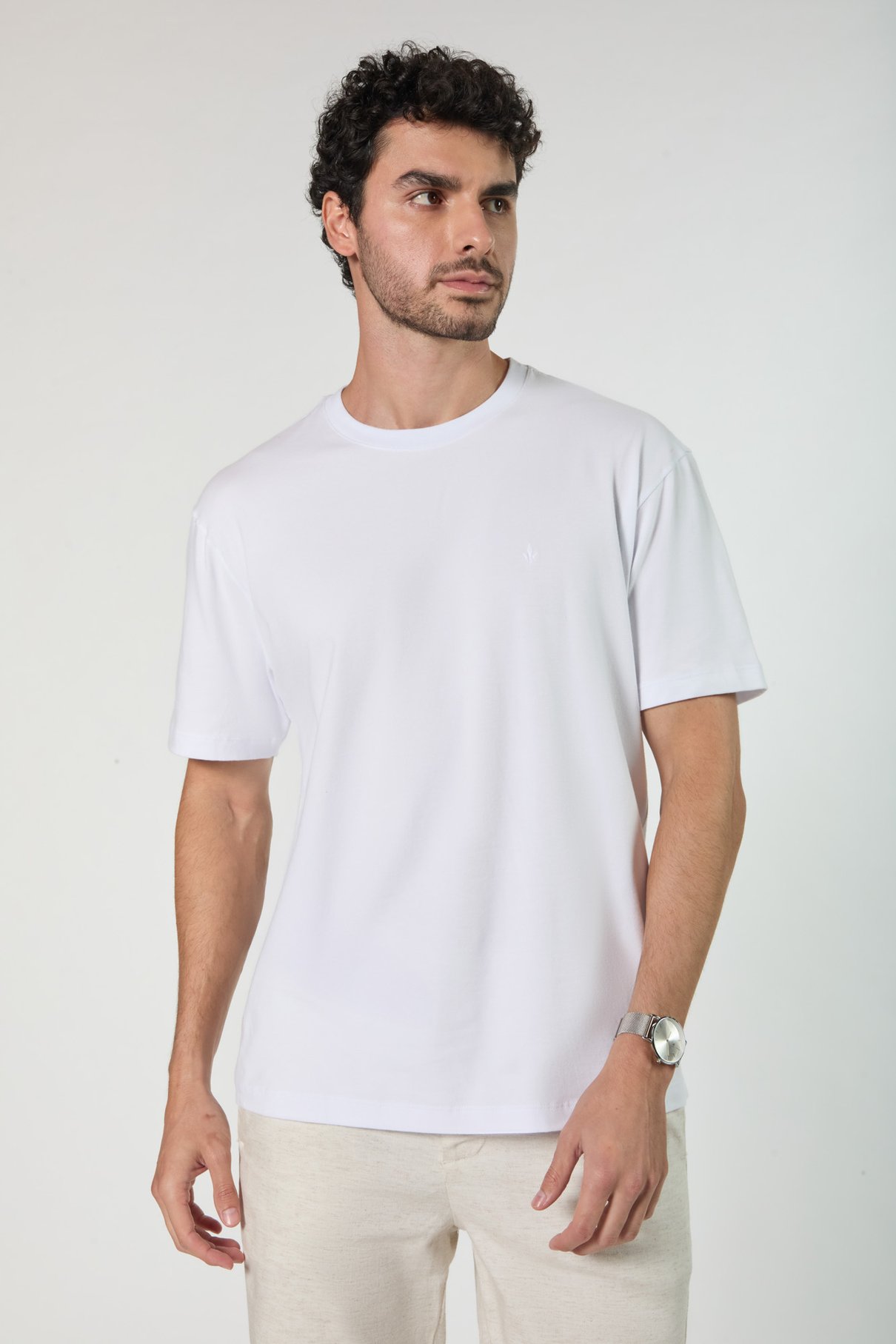 Camiseta Cotton Pmax branca