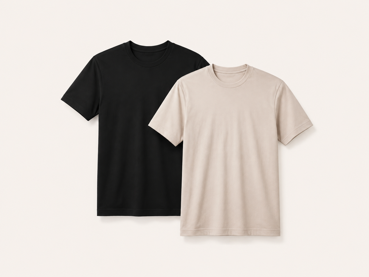 Kit com duas camisetas Cotton Pmax